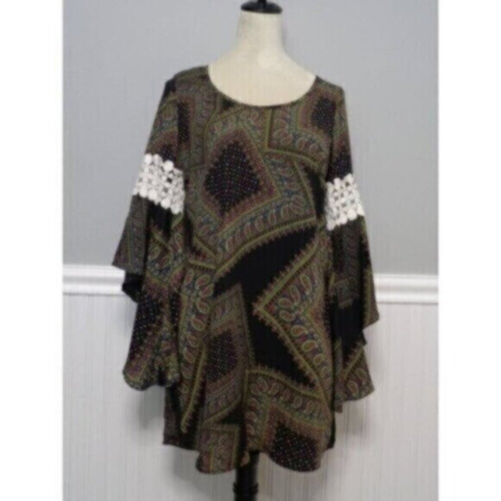 NEW Voom by Joy Han women's small Paisley Boutique dress